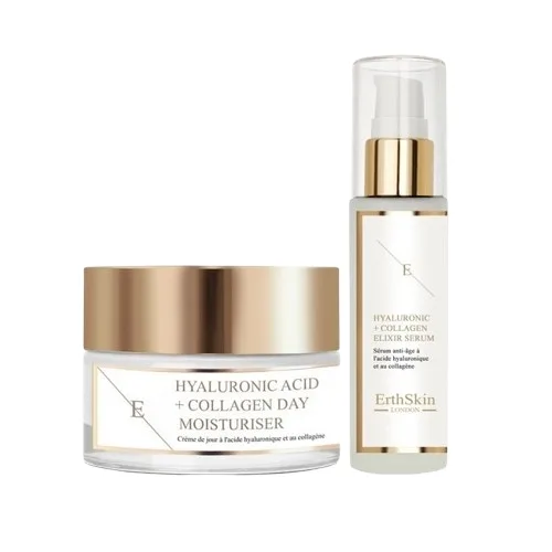Набор ErthSkin London Hyaluronic Acid & Collagen сыворотка 60 мл и дневной крем 50 мл