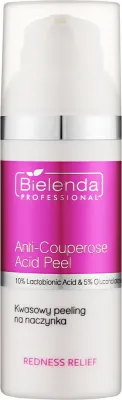Bielenda Professional Redness Relief кислотный пилинг для кожи с куперозом PHA 50 мл