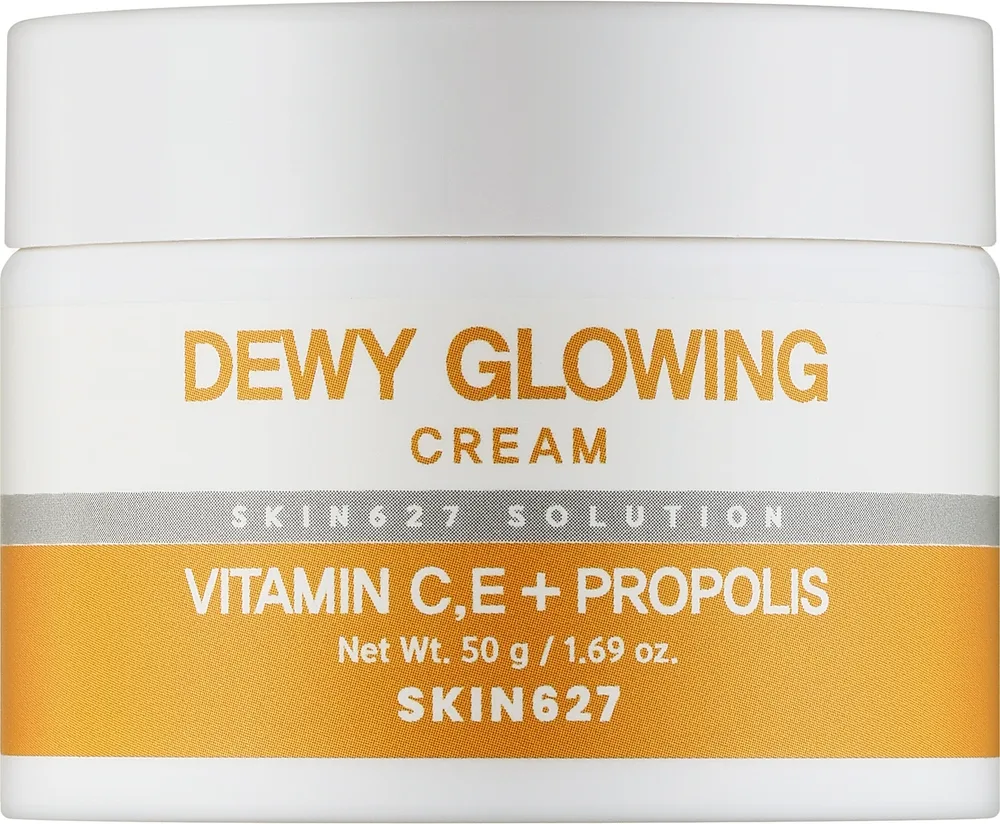 Крем для лица Skin627 Dewy Glowing увлажняющий с прополисом для сияния кожи 50 г