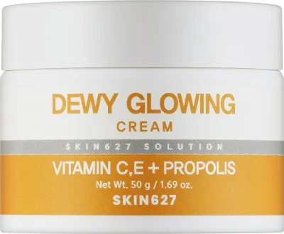 Крем для лица Skin627 Dewy Glowing увлажняющий с прополисом для сияния кожи 50 г
