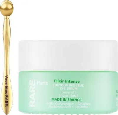 Сыворотка для области вокруг глаз RARE Paris Elixir Intense с гиалуроновой кислотой скваланом и церамидом для зрелой кожи 20 мл