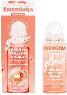 Роликовая сыворотка для лица с витамином C Energiqa Skincare Glow Radiance Roll-On 30 мл