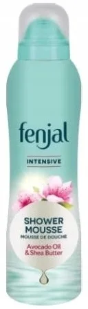 Интенсивный мусс для душа Fenjal с маслом авокадо и ши, 200 мл