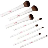 Набор кистей для макияжа Ibra White Brush Set W01-W08 8 шт — фото 2