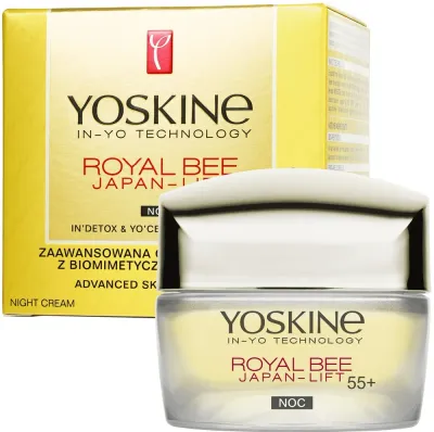 Крем для лица Yoskine Royal Bee Japan-Lift 55+ ночной 50 мл
