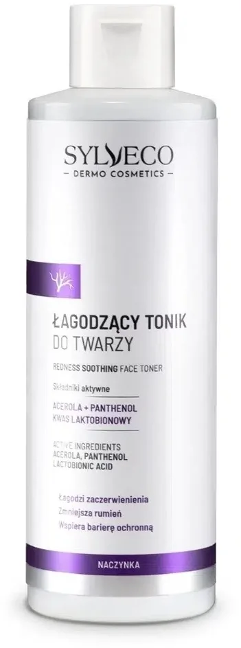 Sylveco Dermo Cosmetics Sylveco Dermo Cosmetics Redness Soothing Face Tonic - Тоник для лица Sylveco против покраснений с аллантоином, ниацинамидом и гиалуроновой кислотой, 200 мл