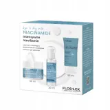 Набор Floslek Niacinamide увлажняющий крем для лица 50 мл сыворотка 30 мл и крем для рук и ногтей 50 мл — фото 1