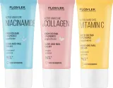 Набор кремов для рук Floslek Hand Care три крема с ниацинамидом витамином С и фитоколлагеном 3x50 мл — фото 2