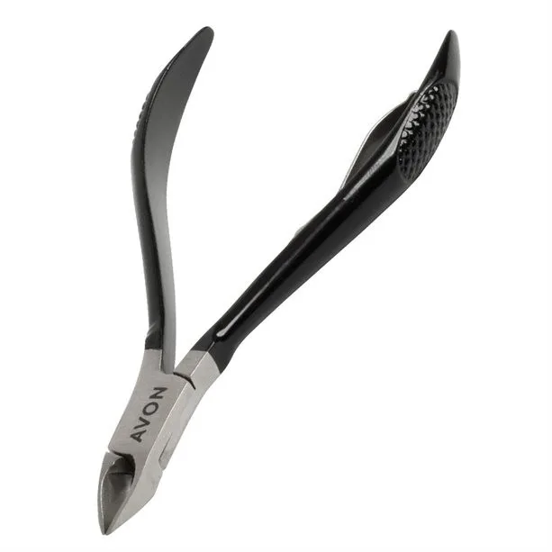 Кусачки для кутикулы Avon черные нержавеющая сталь 9,4 x 5 x 1 см