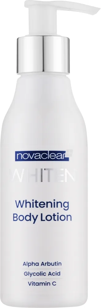 Выравнивающий тон бальзам для тела Novaclear Whiten Whitening Body Lotion против пигментных пятен, 500 мл