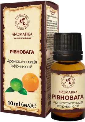 Композиция эфирных масел Aromatika Равновесие 10 мл синергетическая смесь