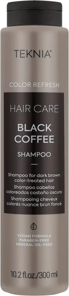 Тонирующий шампунь Lakme Teknia Color Refresh для тёмно-каштановых волос с кофе, 300 мл