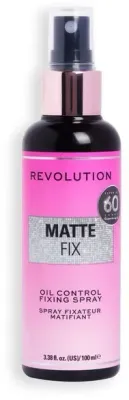 Makeup Revolution Spray do utrwalania makijażu - Спрей для фиксации макияжа Revolution Matte Fix Oil Control Exclusive
