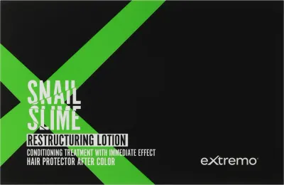 Лосьон для волос Extremo Snail Slime с муцином улитки в ампулах 10 x 10 мл