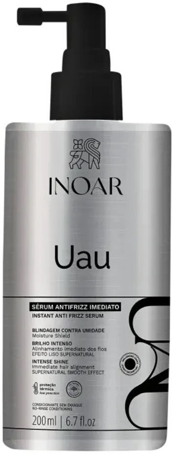Мгновенно разглаживающая сыворотка для волос Inoar Instant Anti Frizz Serum, 200 мл