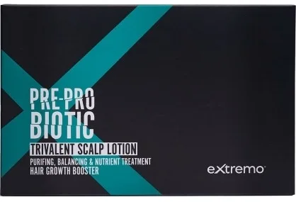Лосьон для волос Extremo Pre-Probiotic Trivalent для кожи головы в ампулах 10 x 10 мл