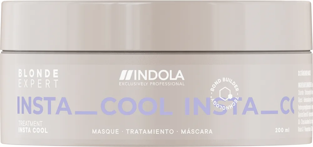 Маска для светлых волос Indola Itone против желтизны, фиолетовые пигменты, масло ши, абрикосовое масло, 200 мл