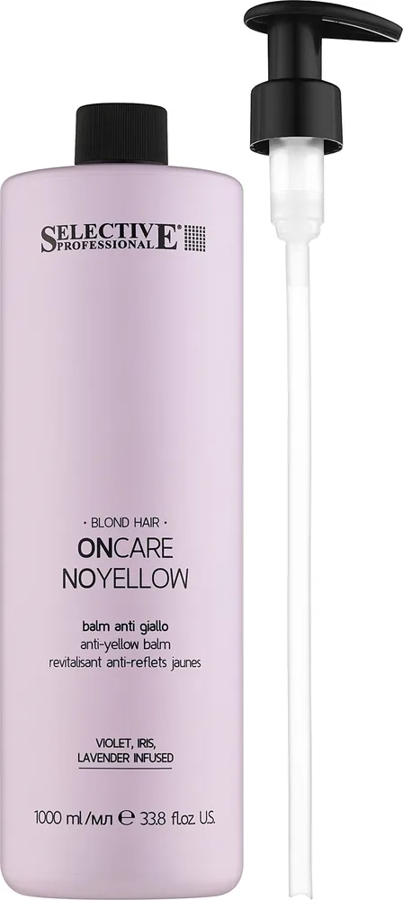 Кондиционер против жёлтых оттенков для светлых и седых волос Selective Professional OnCare NoYellow Conditioner