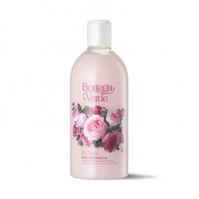 Гель для душа Bottega Verde Rosa с цветочным ароматом розы, 400 мл