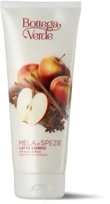 Бальзам для тела Bottega Verde Body Lotion Яблоко и корица с яблочным соком и экстрактом корицы, 200 мл
