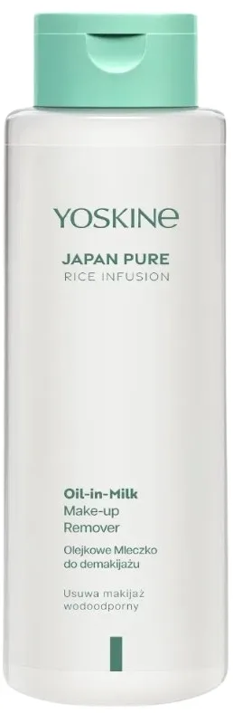 Yoskine Japan Pure масляное молочко для снятия макияжа с рисом и маслом камелии 400 мл