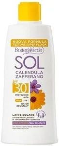 Лосьон для лица и тела Bottega Verde Sol Calendula солнцезащитный SPF 30 200 мл
