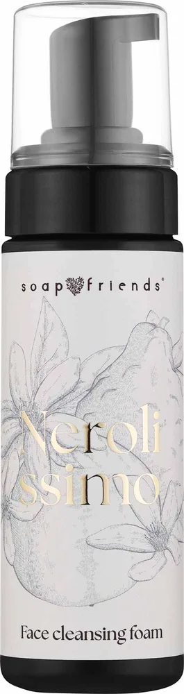 Soap&Friends Nerolissimo Face Cleansing Foam пенка для умывания с нероли и NMF-комплексом 150 мл