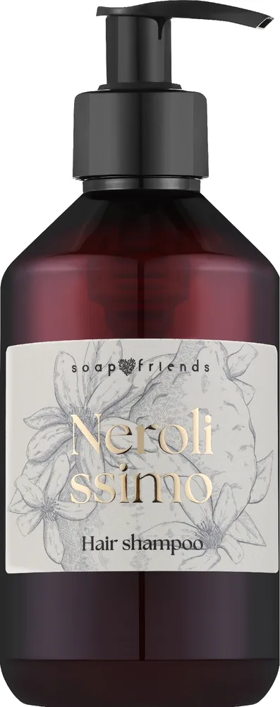 Шампунь для волос Soap&Friends Nerolissimo с алоэ вера, нероли и бергамотом, 300 мл
