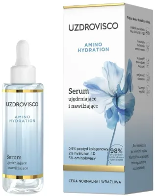 Укрепляюще-увлажняющая сыворотка для лица с аминокислотами Uzdrovisco Amino Hydration 30 мл