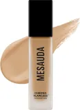 Mesauda Milano Podkład - Тональный флюид Mesauda Chrono Flawless Foundation матирующий кроющий, 30 мл, оттенок 07W — фото 1