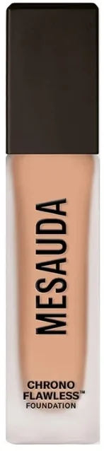 Mesauda Milano Podkład - Тональный флюид Mesauda Chrono Flawless Foundation матирующий кроющий, 30 мл, оттенок 21N