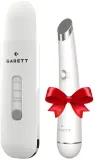 Набор Garett Beauty Breeze Scrub аппарат для ультразвуковой чистки лица и массажер для области вокруг глаз белые — фото 1