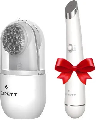 Набор Garett Beauty Multi Clean аппарат для очищения и ухода за лицом и массажер для области вокруг глаз белые