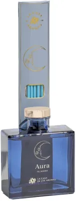 Диффузор ароматический La Casa de Los Aromas Mikado Mystic Aura Moon Reed Diffuser для дома, с палочками, 130 мл