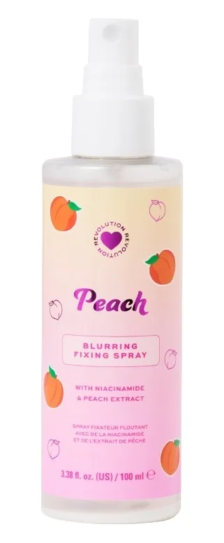 Спрей для фиксации макияжа I Heart Revolution Peach Blurring