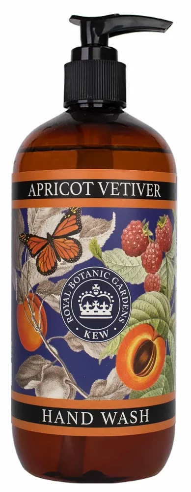 Мыло жидкое для рук Royal Botanic Gardens Kew Gardens Apricot Vetiver, 500 мл