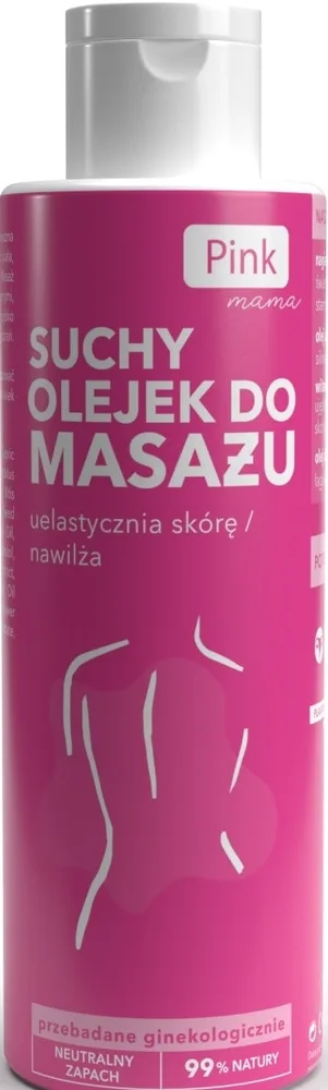 Сухое масло для массажа тела Hydrex Diagnostics Pink Mama питательное с миндалём и календулой