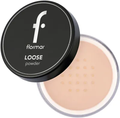 Рассыпчатая пудра Flormar Loose Powder полуматовая фиксирующая, 15 г