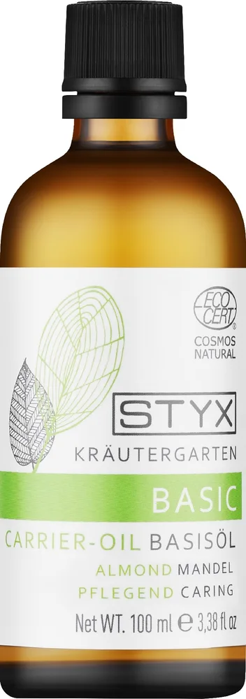 Масло миндальное Styx Naturcosmetic Basic для лица тела и волос базовое