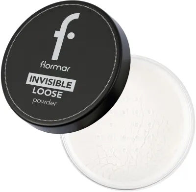 Рассыпчатая пудра Flormar Invisible Loose Powder полуматовая фиксирующая, 15 г