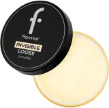 Рассыпчатая пудра Flormar Invisible Loose Powder полуматовая фиксирующая, 15 г, оттенок 002 - Banana Yum — фото 1
