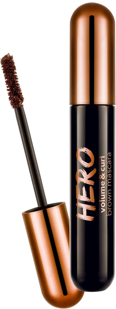 Тушь для ресниц Flormar Hero Volume & Curl Brown