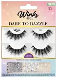 Набор Ardell Winks Dare To Dazzle 222 накладные ресницы 4 пары клей 1 г аппликатор и стразы для ресниц 144 шт — фото 1