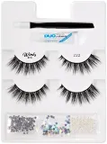 Набор Ardell Winks Dare To Dazzle 222 накладные ресницы 4 пары клей 1 г аппликатор и стразы для ресниц 144 шт — фото 2