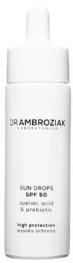 Dr Ambroziak Laboratorium Dr. Ambroziak Laboratorium Sun Drops SPF 50 Serum - Солнцезащитная сыворотка для лица SPF 50 Dr. Ambroziak Sun Drops 30 мл
