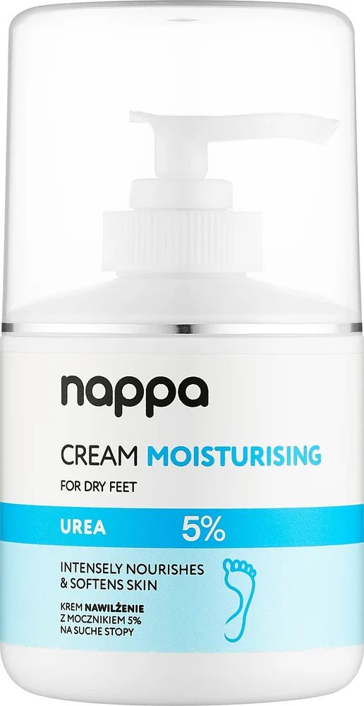 Крем для стоп Silcare Nappa Cream увлажняющий, с мочевиной, для ежедневного ухода, 250 мл