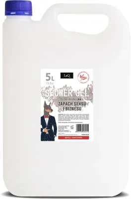 Гель для душа LaQ Doberman For Men 8 в 1, канистра 5000 мл