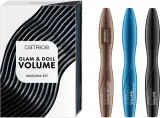 Набор тушей для ресниц Catrice Glam & Doll Volume три туши для объема обычная и водостойкие 3x10 мл — фото 1