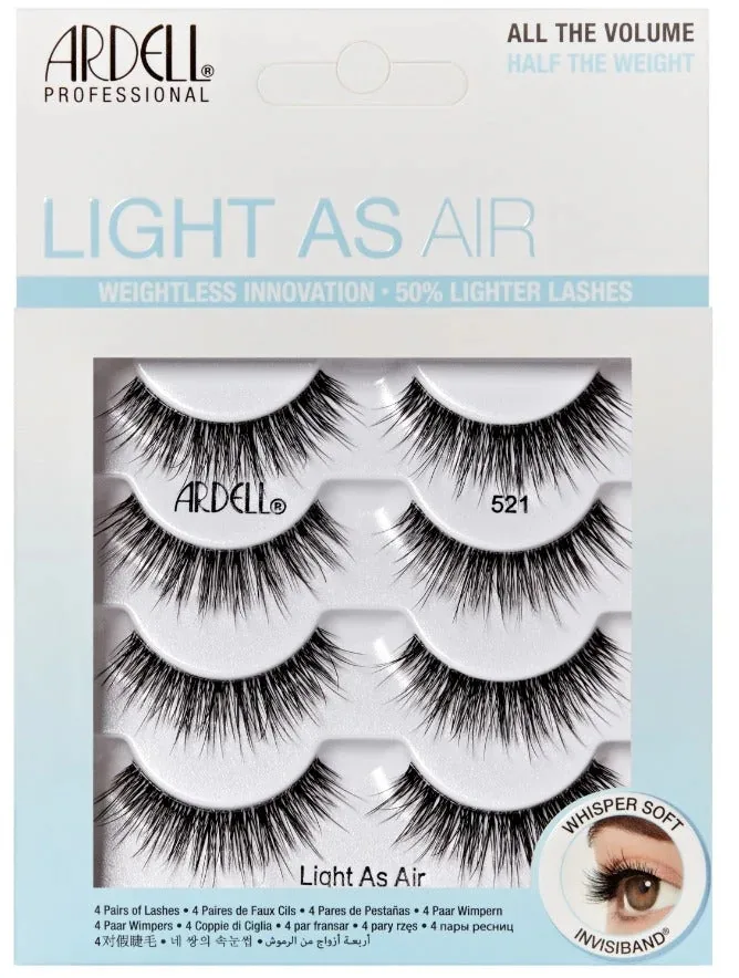 Набор накладных ресниц Ardell Light As Air 521 4 пары