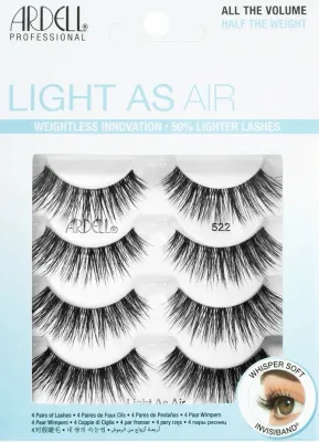 Набор накладных ресниц Ardell Light As Air 522 4 пары